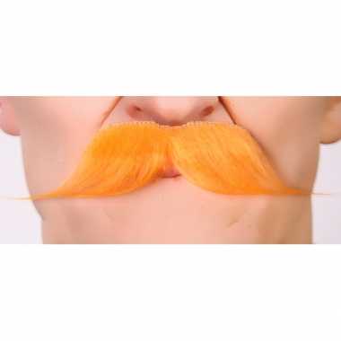 Oranje koningsdag carnavalspak accessoire plaksnorren