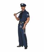 Carnavalspak politie pak big size