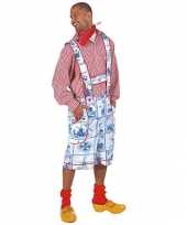 Delfts blauw carnavalspak volwassenen